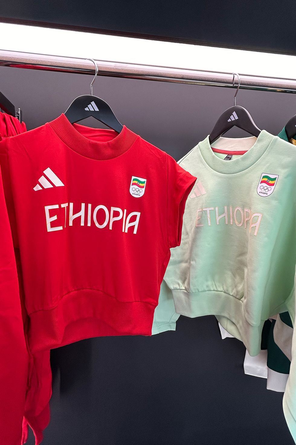 equipacion selección etiope para paris 2024