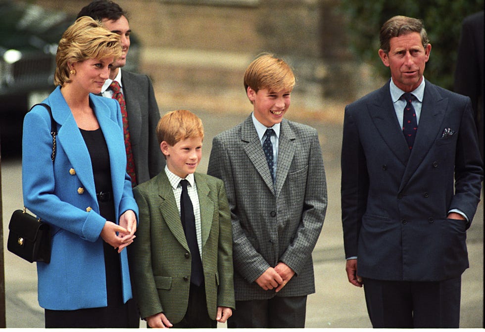 prince william at eton charles diana