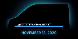 ford revels name and debut date for the all electric e transit