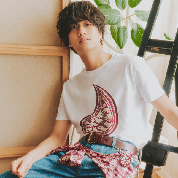【高橋海人さん着用ブランド】ETRO デニムリブラトートバッグ etro-takahashikaito-