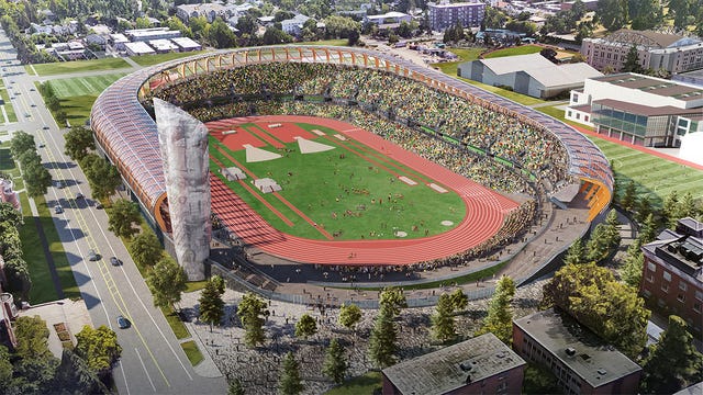 hayward field, eugene, oregon, mundial de atletismo 2021, estadio atletismo