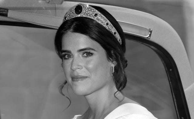 El segundo vestido de novia de Eugenia de York