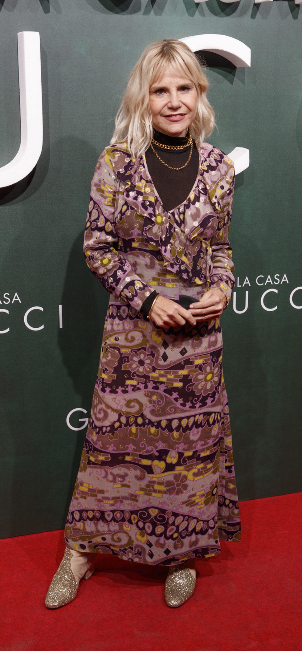eugenia martínez de irujo acude al estreno de la película 'la casa gucci'