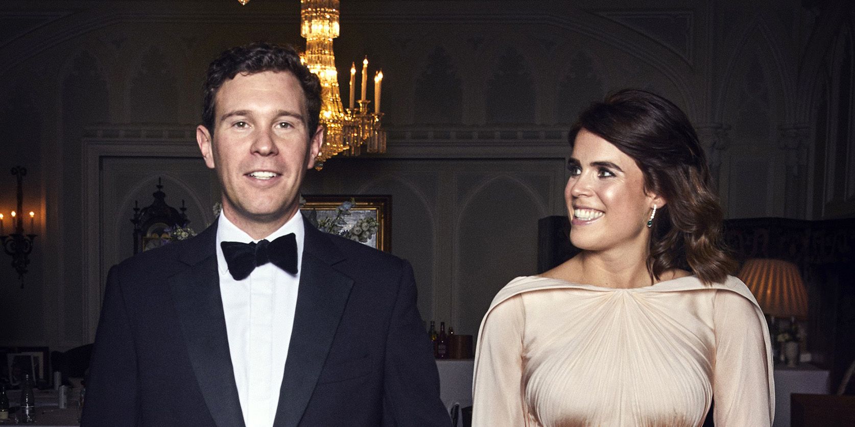 Eugenie wedding 2025 dress evening