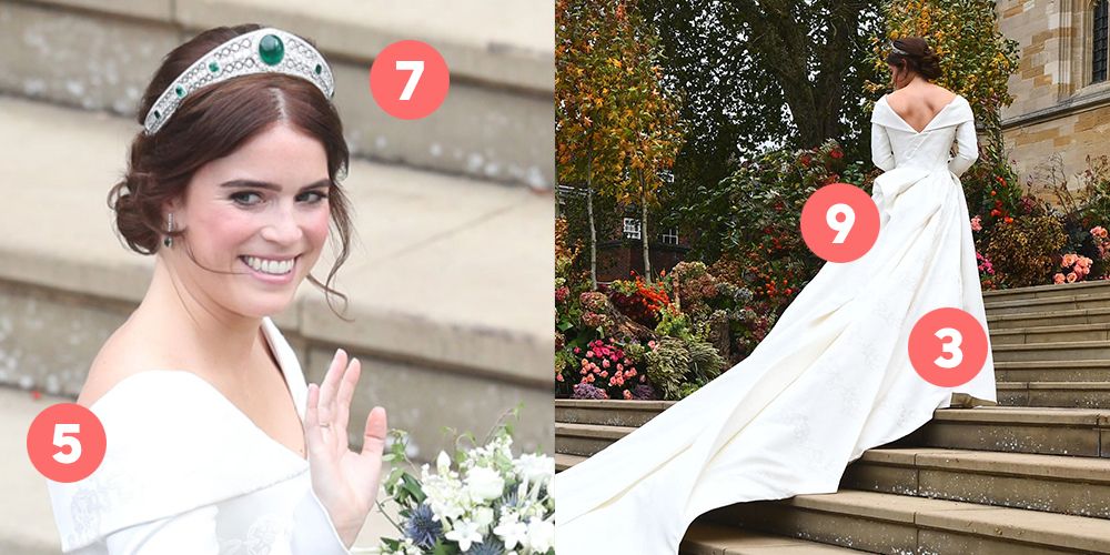 Samme Forstå Brise 12 Hidden Details You Missed On Princess Eugenie's Wedding Dress