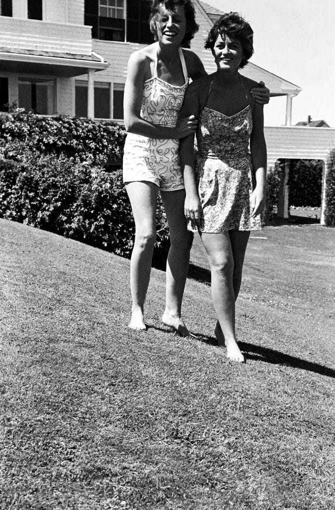 senator kennedy goes a courting