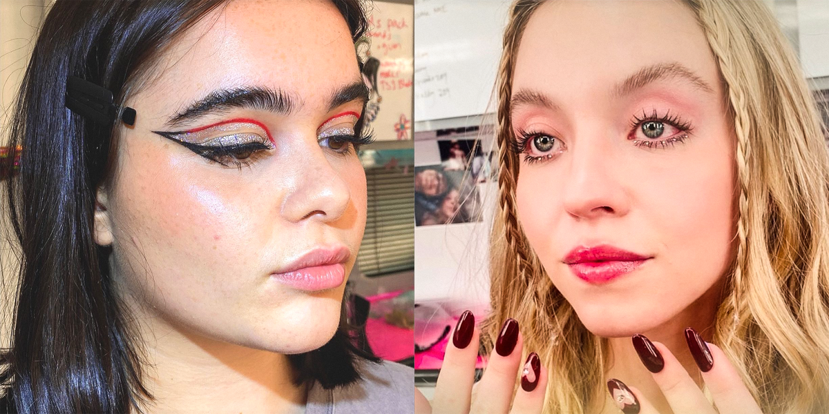 Recreating Maddy's iconic pink shadow #euphorialook