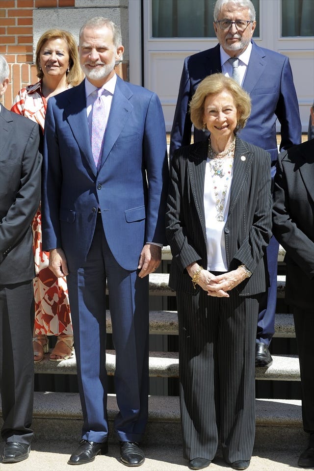 rey felipe vi y reina sofia emerita
