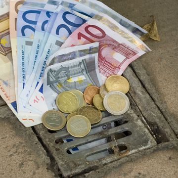 euros down the drain