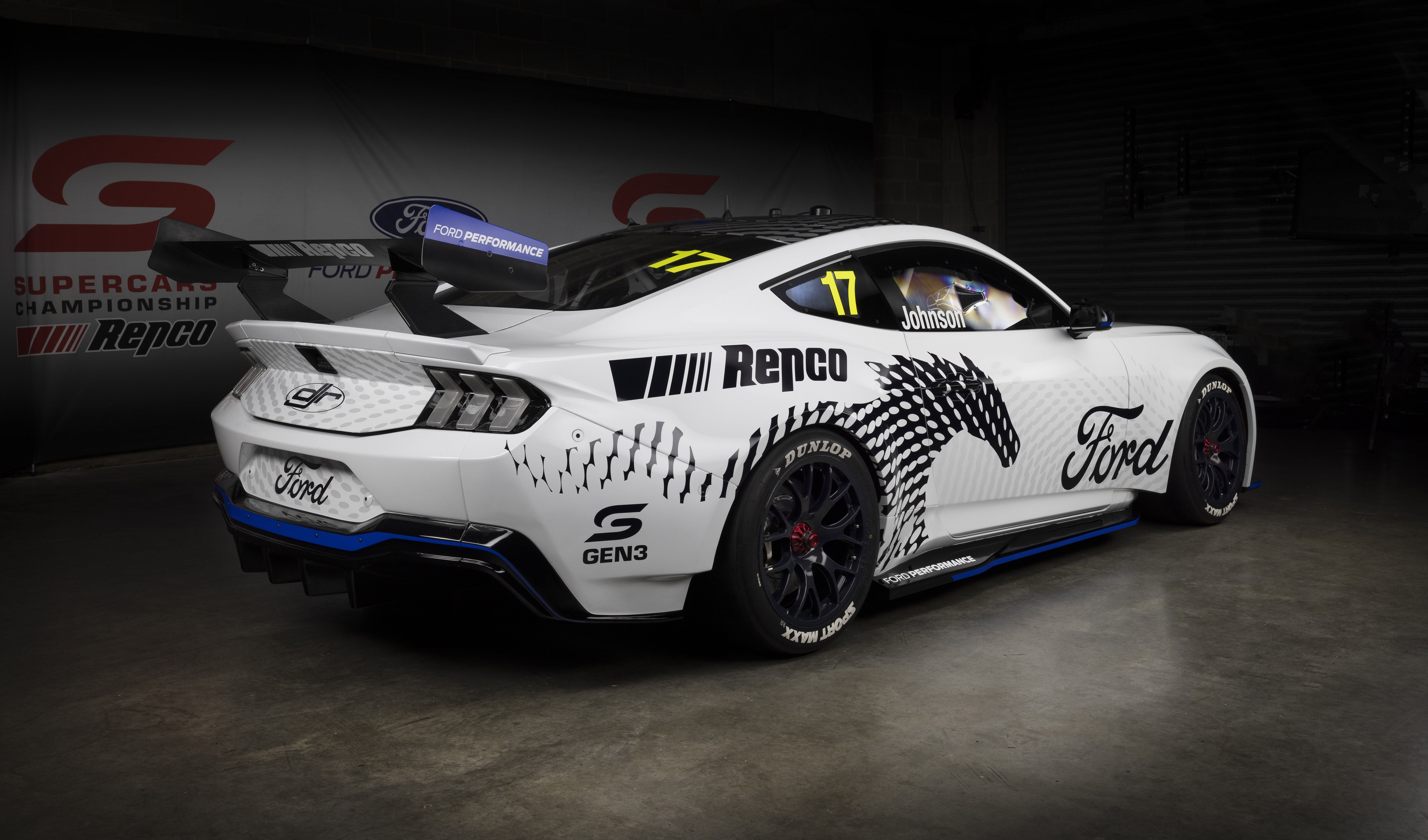 2024 Ford Mustang dons a racing suit for Australia's Supercars