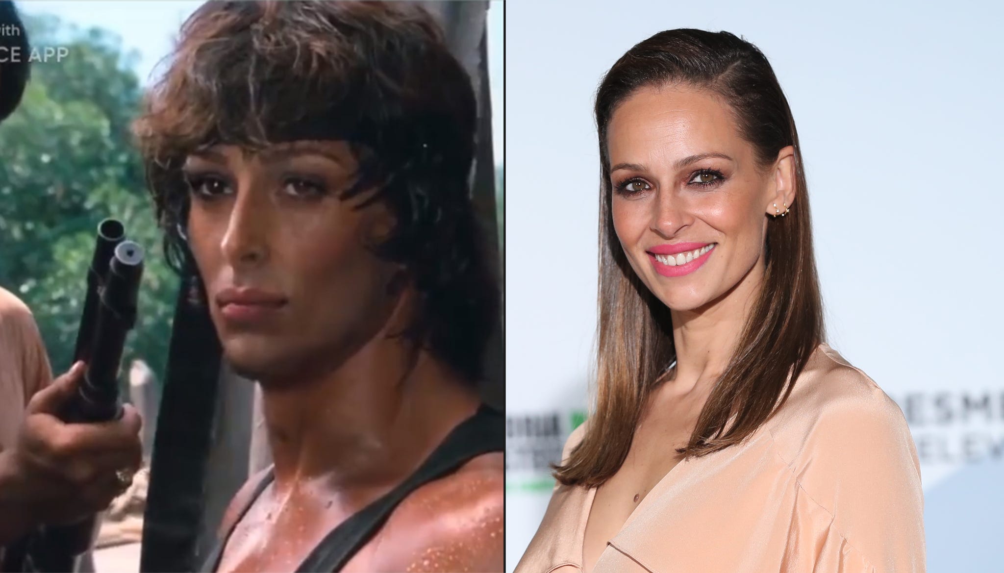 Eva González se mete en la piel de John Rambo ¡y nos encanta!