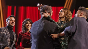 group of individuals interacting on stage