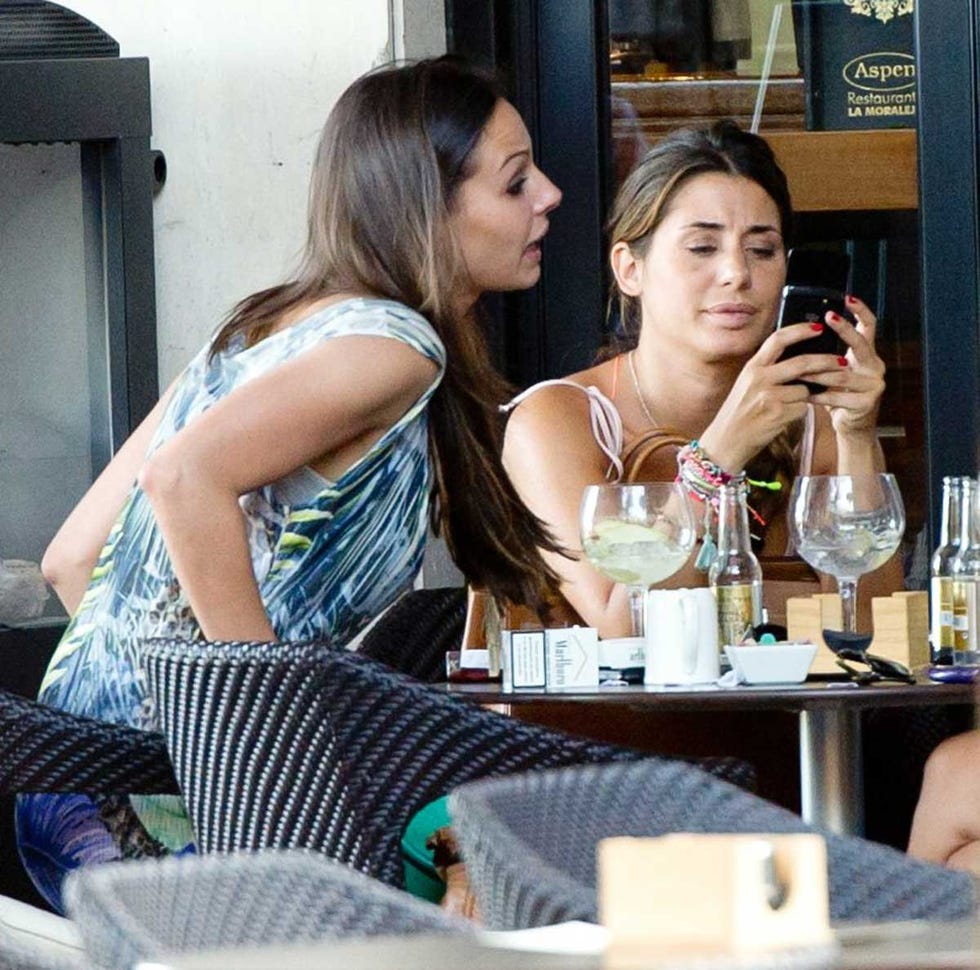 Eva González y Elena Tablada juntas en Madrid
