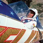 knievel in the skycycle x2