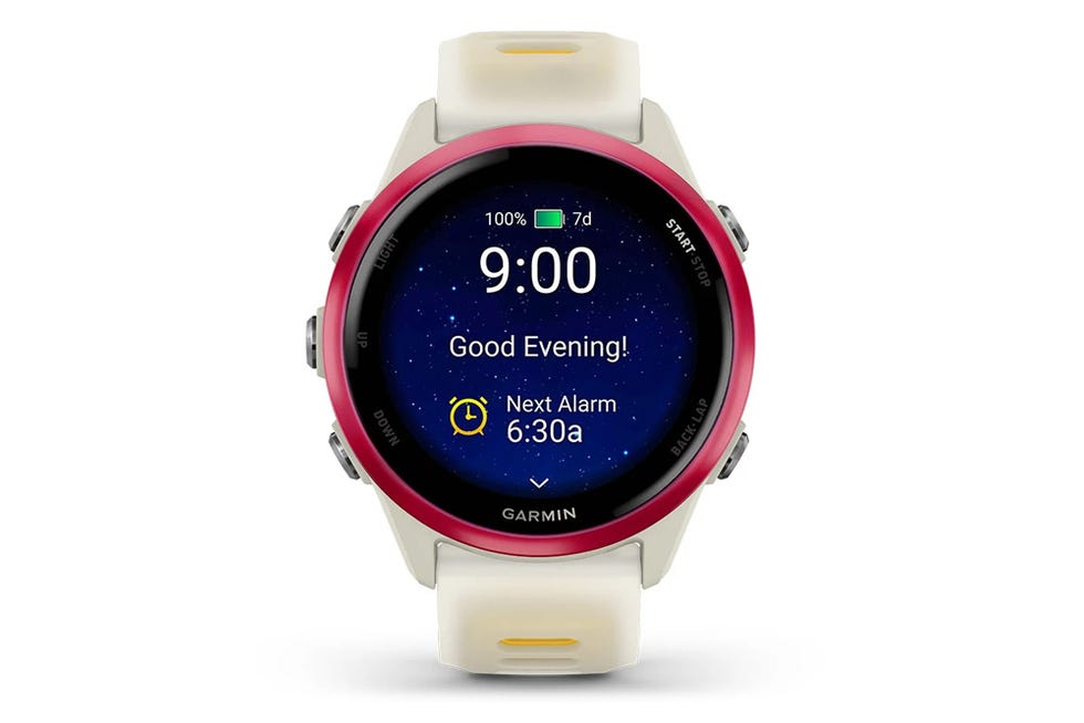 garmin evening report feature