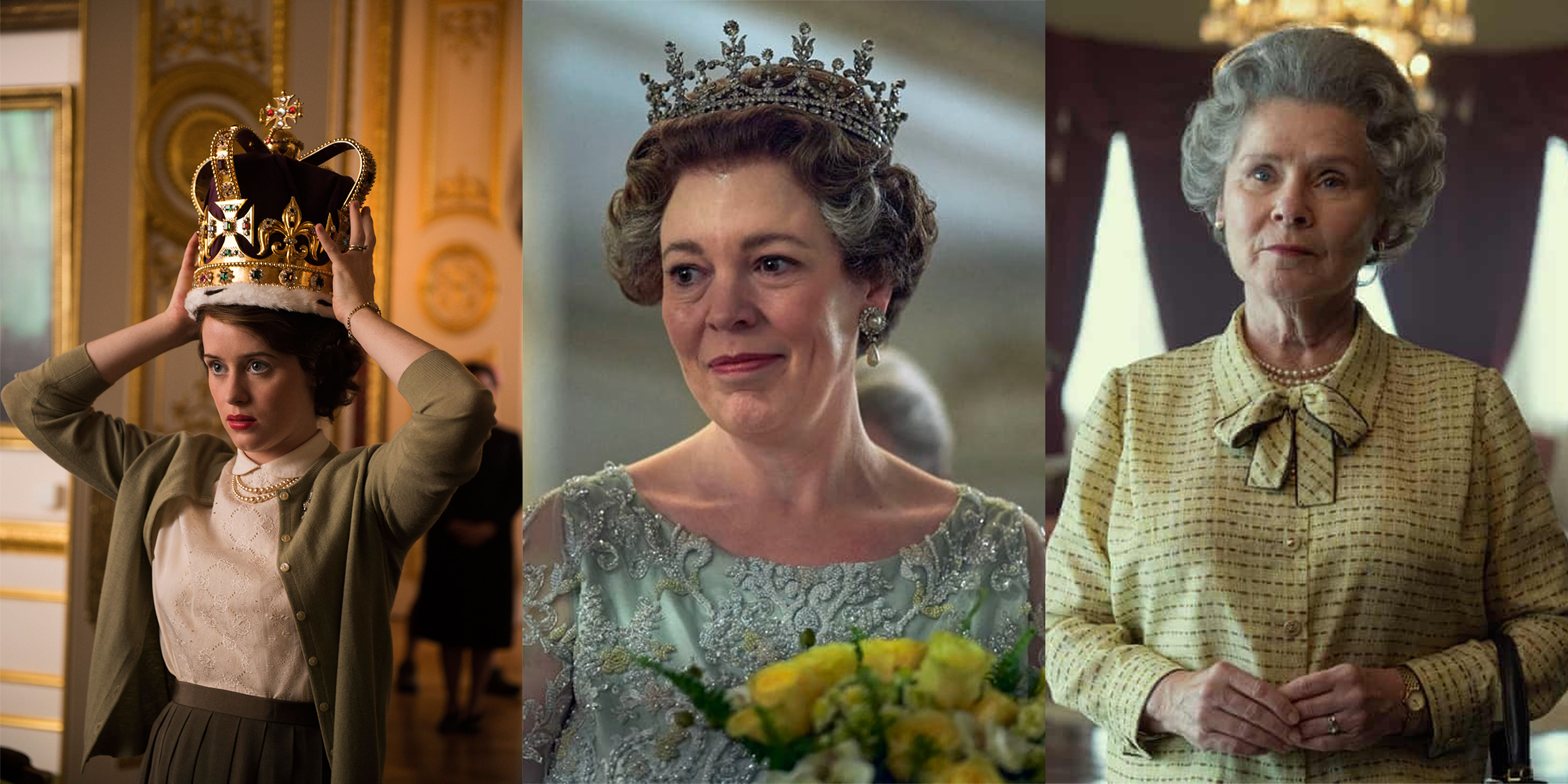 The Crown's Claire Foy and Olivia Colman Honor Queen Elizabeth II