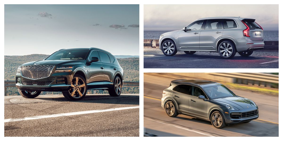 every 2022 midsize luxury suv and crossover ranked