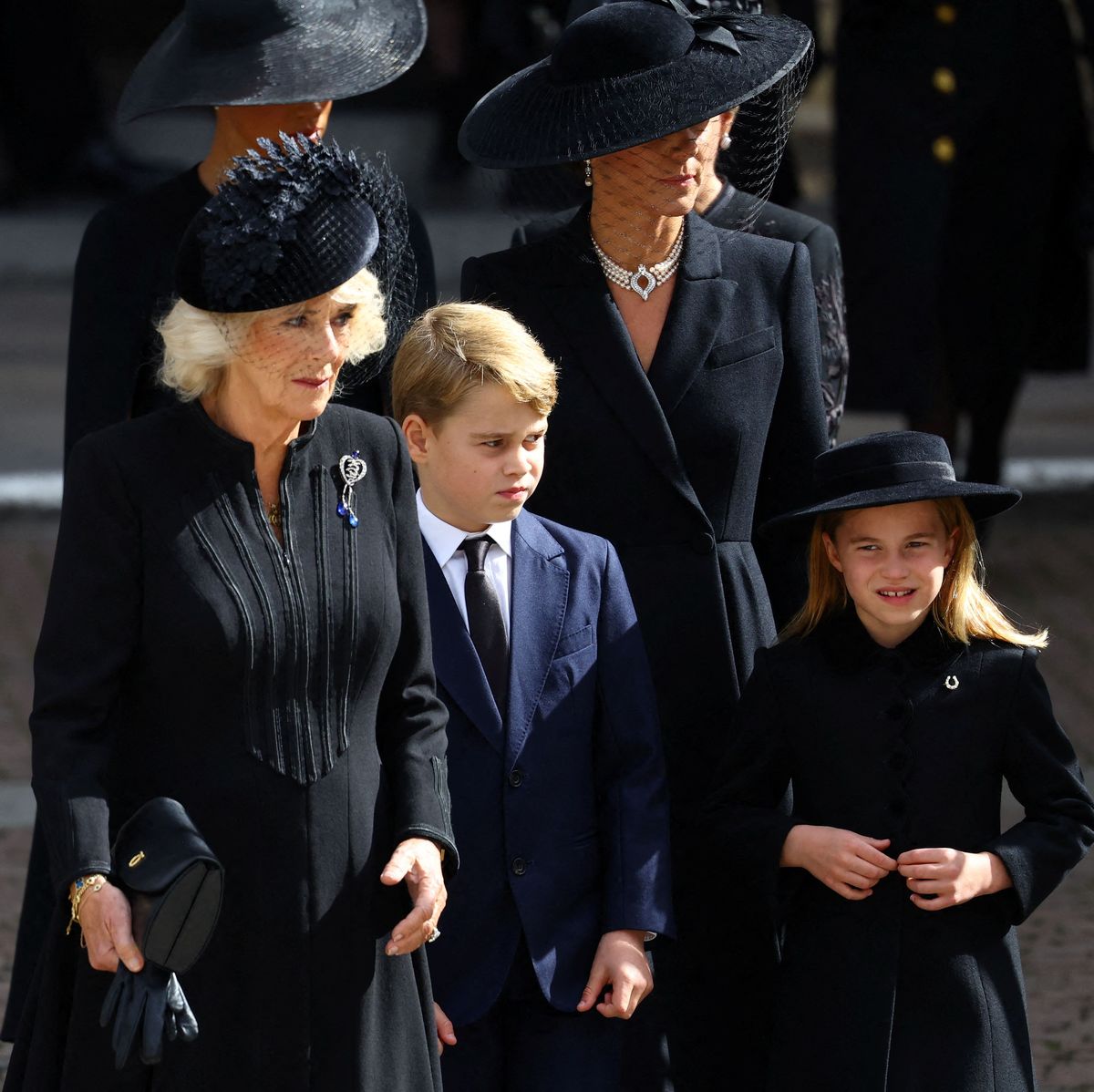 Everyone says same thing about Charlotte at the Queen's funeral