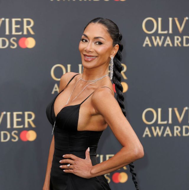 london, england april 14 nicole scherzinger attends the olivier awards 2024 at the royal albert hall on april 14, 2024 in london, england photo by mike marslandwireimage