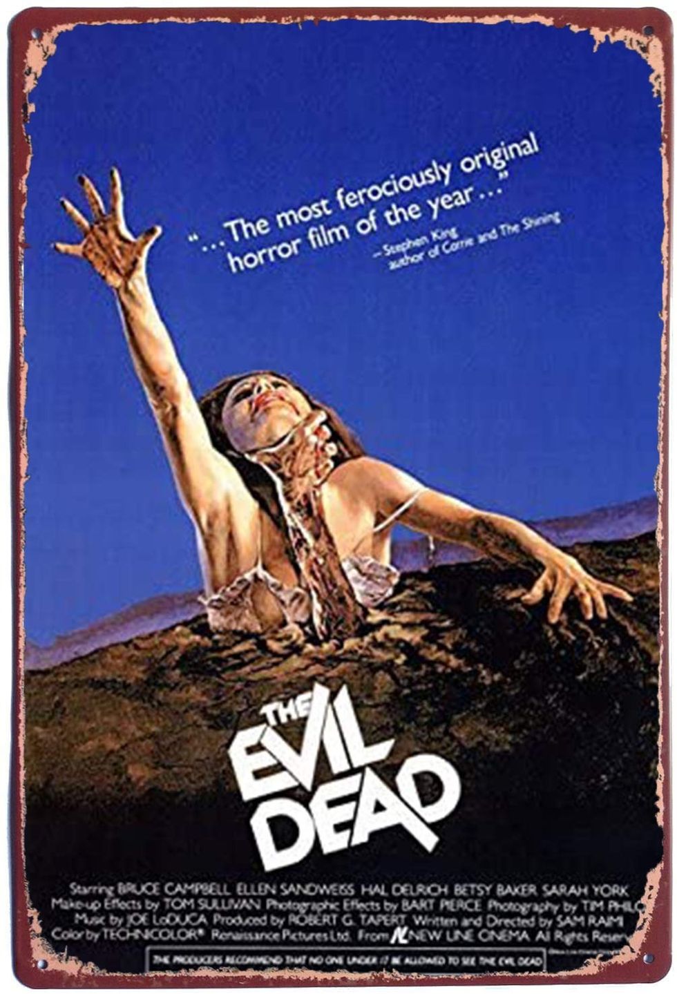 New EVIL DEAD RISE Poster Feels Like An '80s Throwback