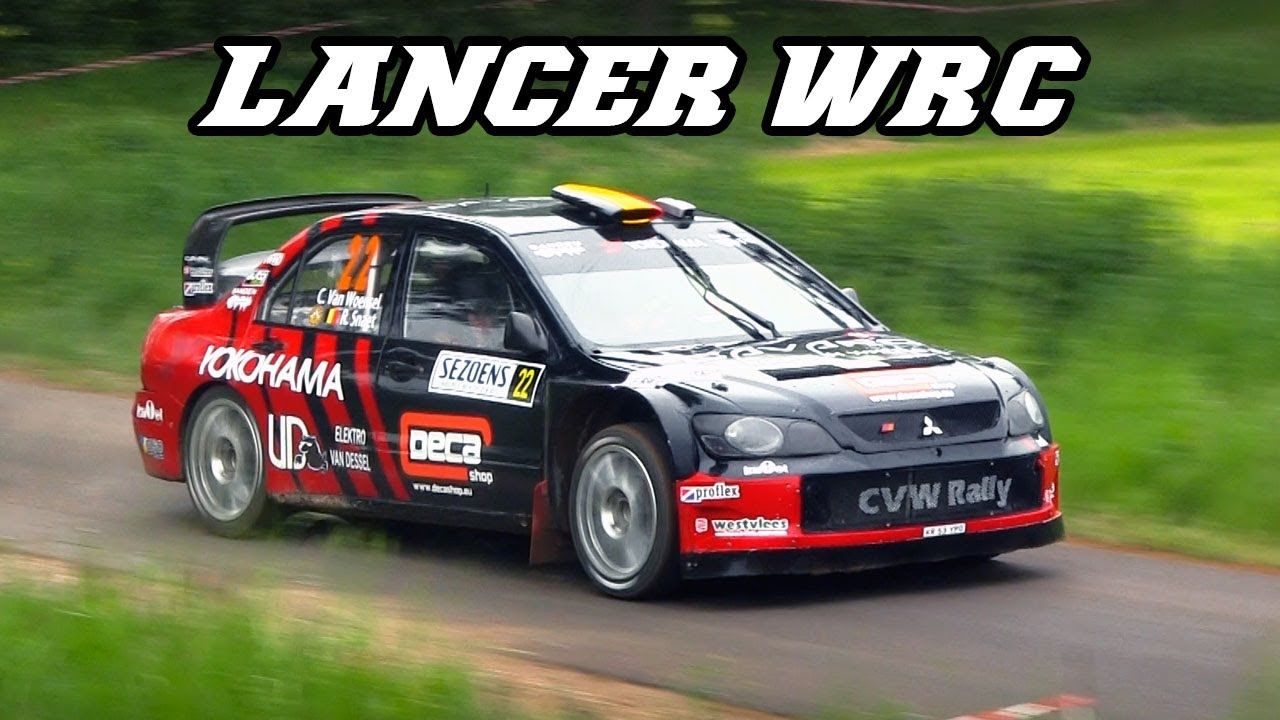 Mitsubishi Lancer WRC Engine Exhaust Sound Video - Evo Rally Car