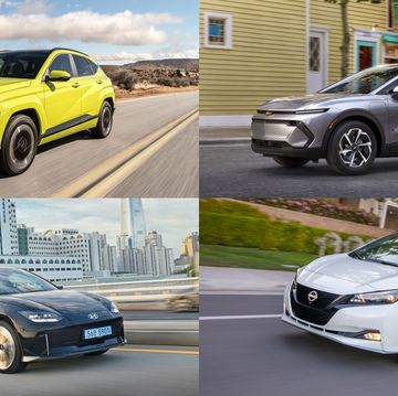 electric vehicle collage