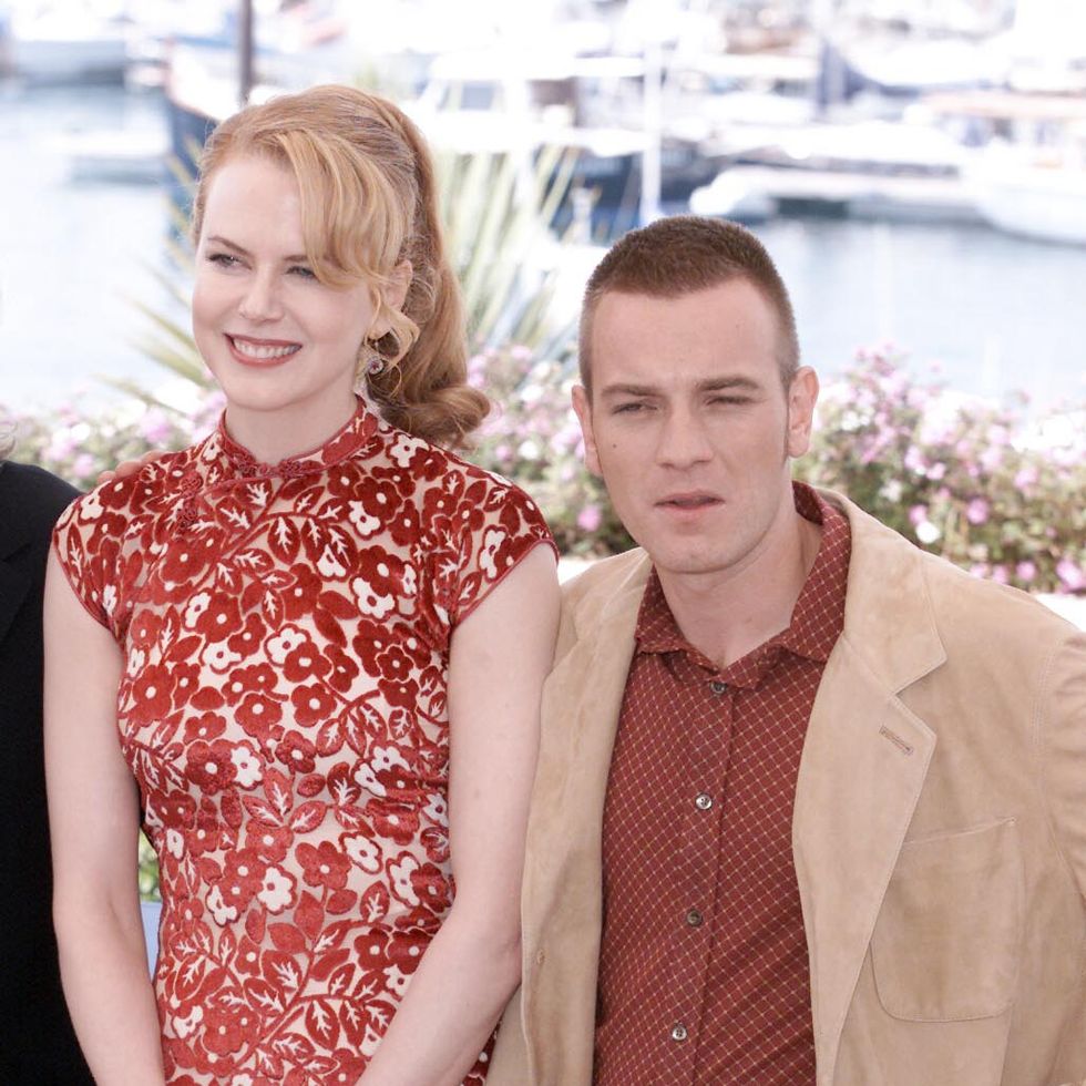 54th cannes film festival day 1 moulin rouge photo call