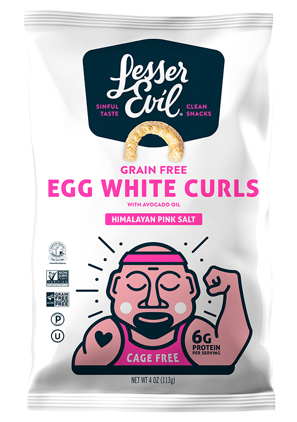 Lesser Evil Egg White Curls
