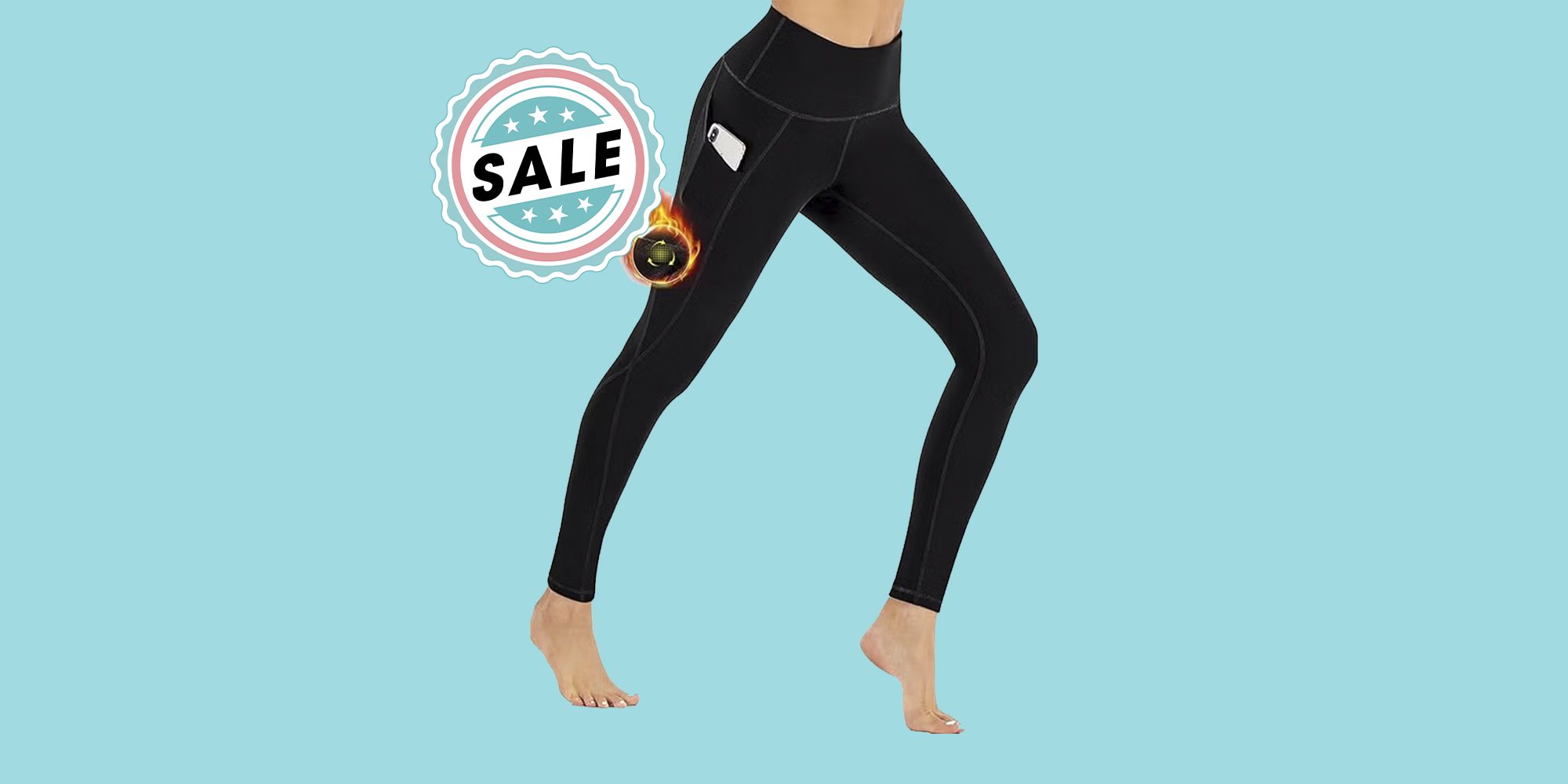 Soft fleece lined leggings online