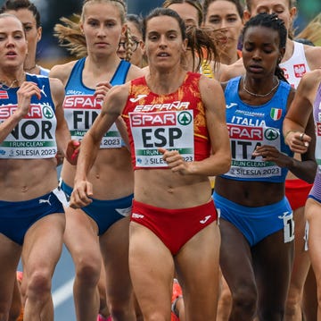 Esther Guerrero en competición esther guerrero correr los europeos en pista cubierta de 2023