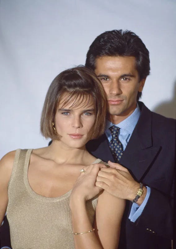 estefanía de mónaco y jean yves le fur
