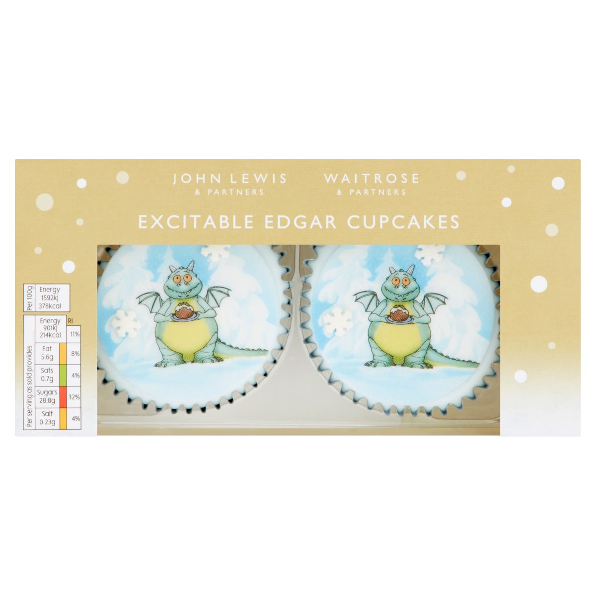 John Lewis' Excitable Edgar Now Comes In Cupcake Form