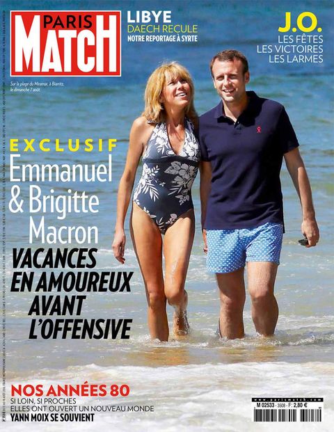 Macrons Paris Match