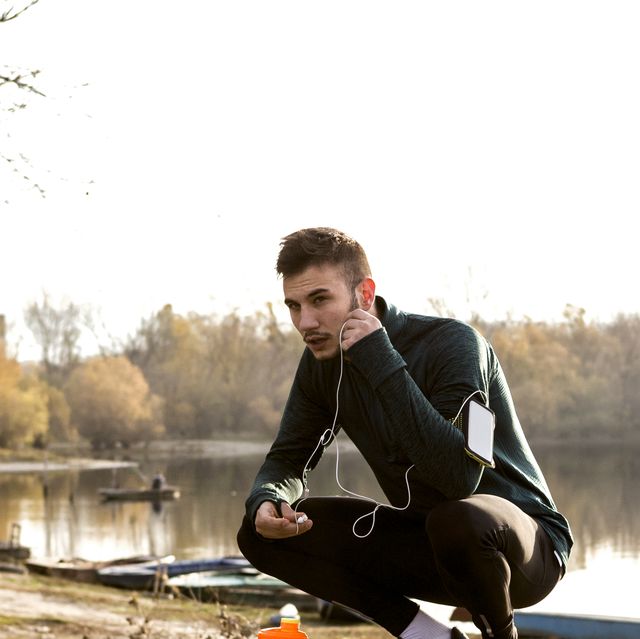 runner descansando