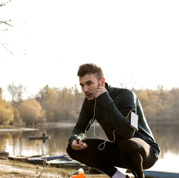 runner descansando