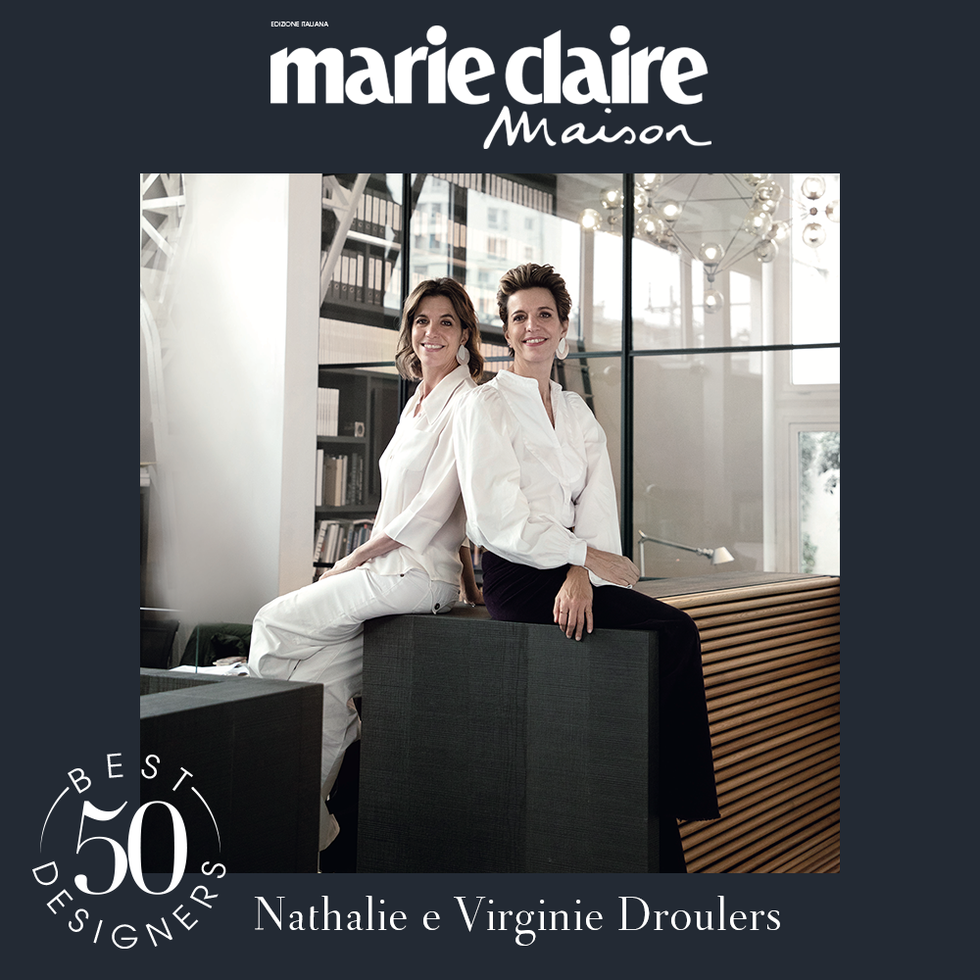 nathalie e virginie droulers, guido taroni, best designer 50, marieclaire maison italia, design, aprile 2021