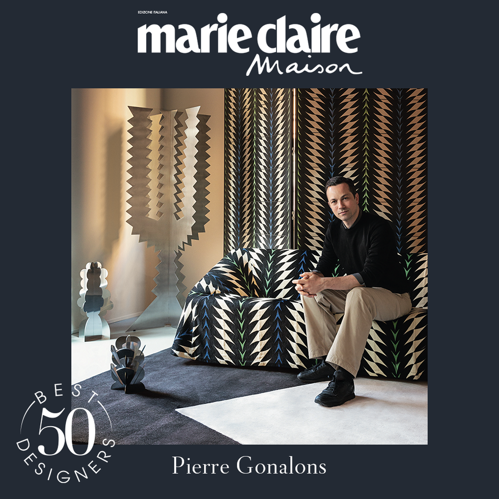 pierre gonalons, best designer 50, marieclaire maison italia, design, aprile 2021