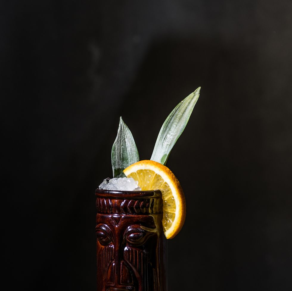 Spooky Black Cocktail For Halloween - Aleka's Get-Together