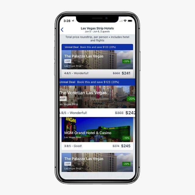 Expedia hotel booking app