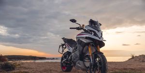 the new energica experia touring motorcycle