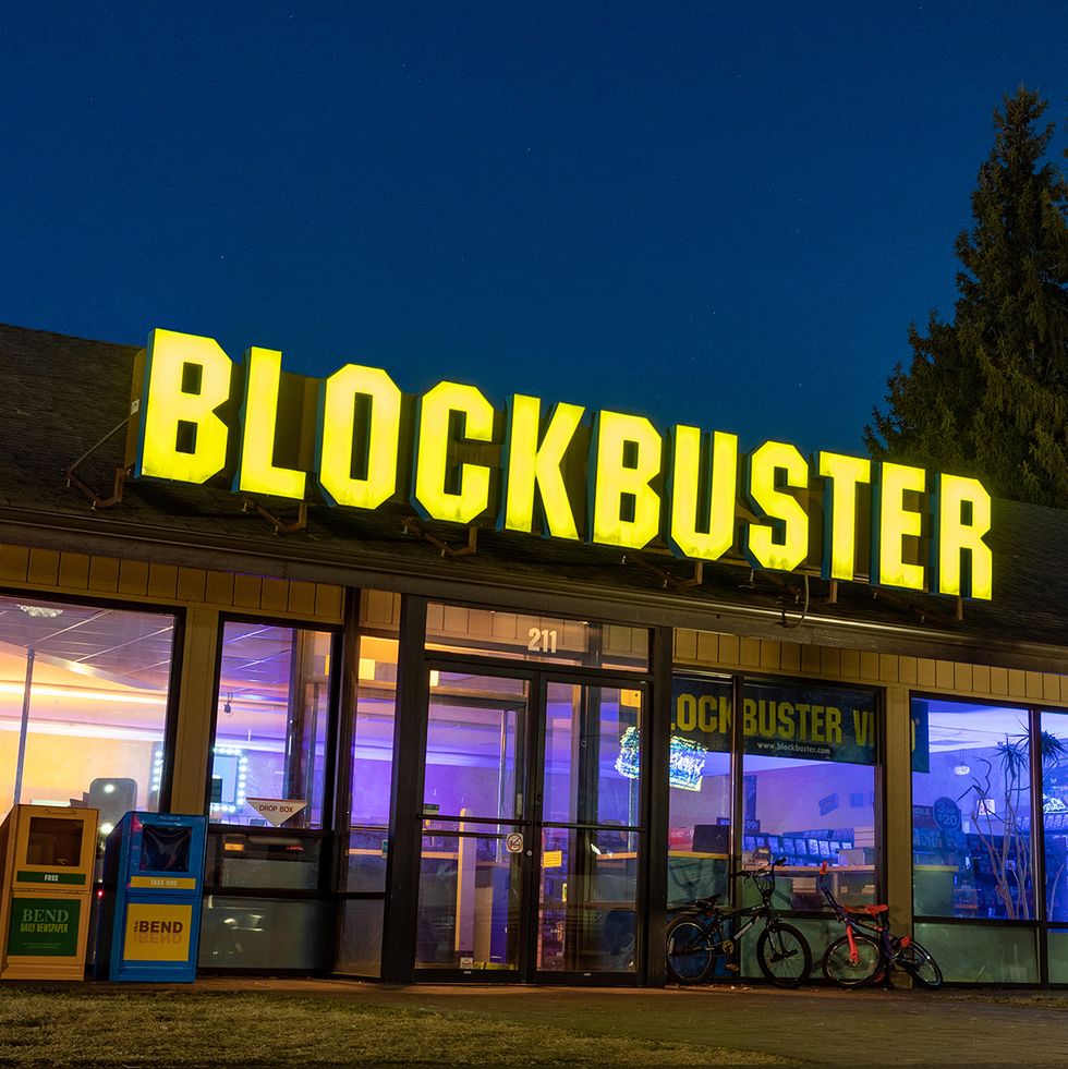 blockbuster store on airbnb