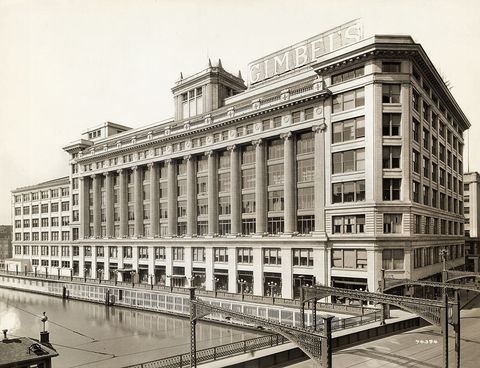Exterior View of Gimbels Department Store