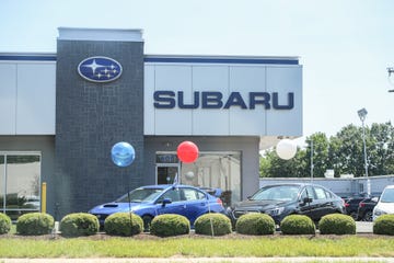 Exterior view of Subaru dealership in Princeton