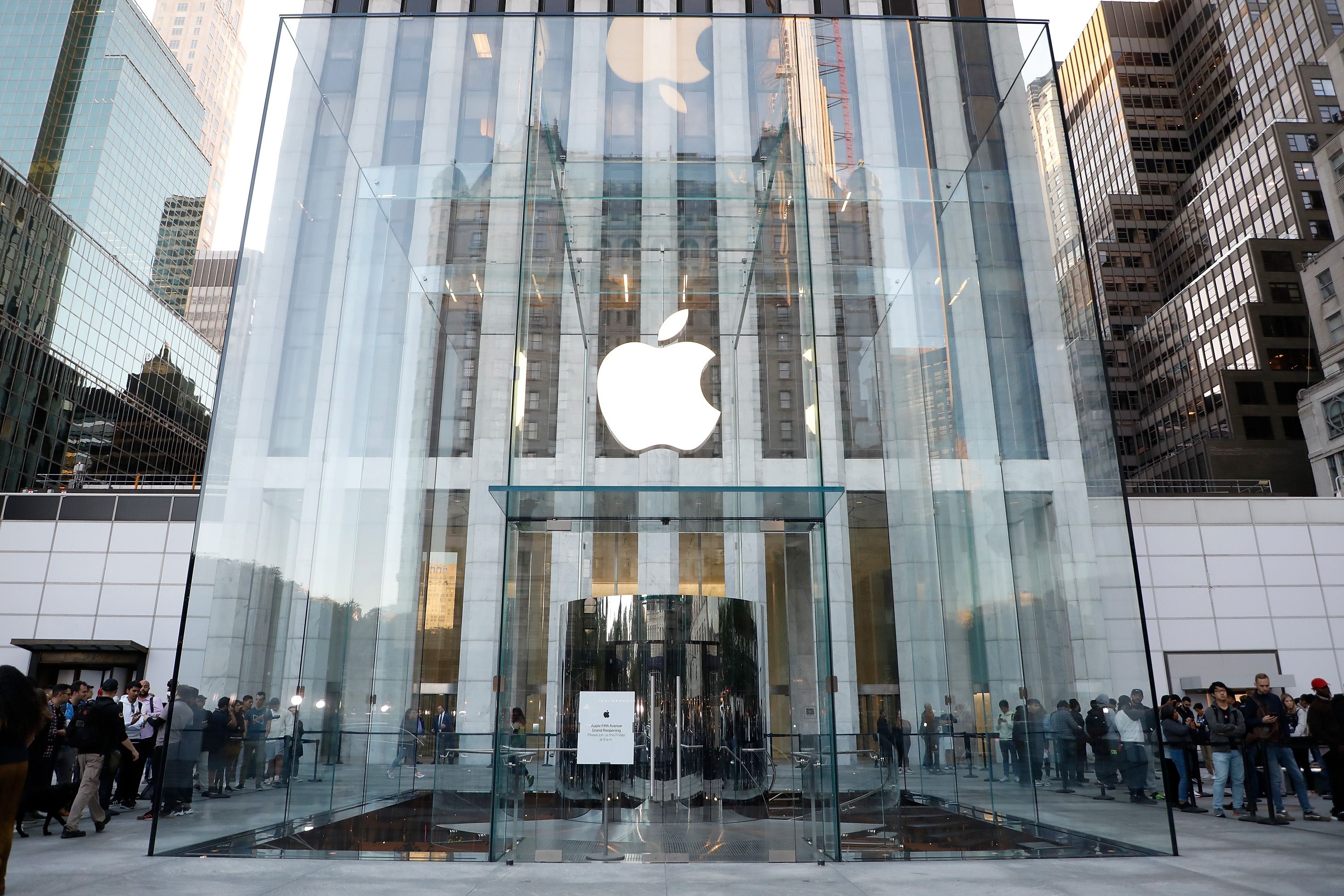 Apple stores reopen across U.S.