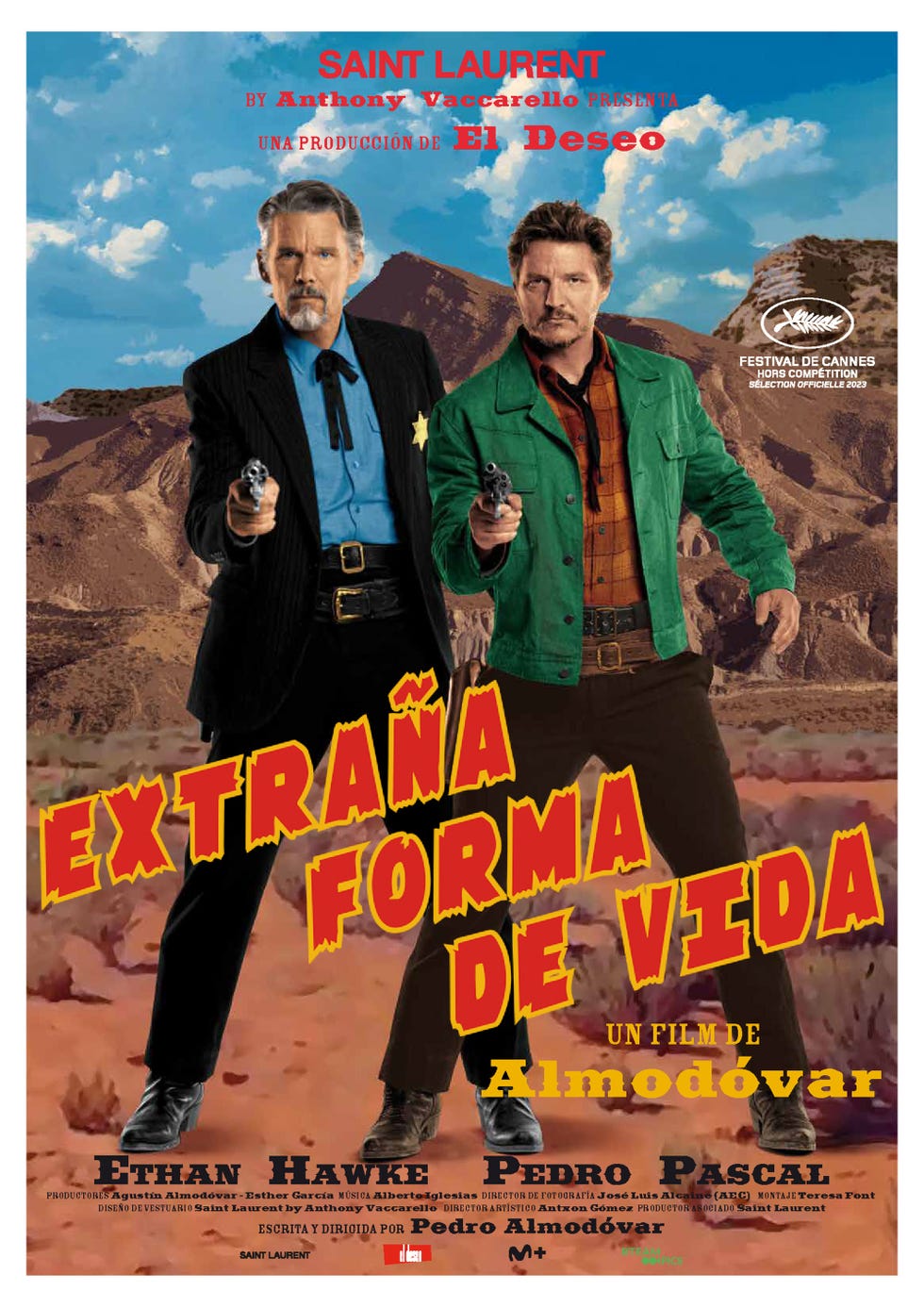 extraña forma de vida poster