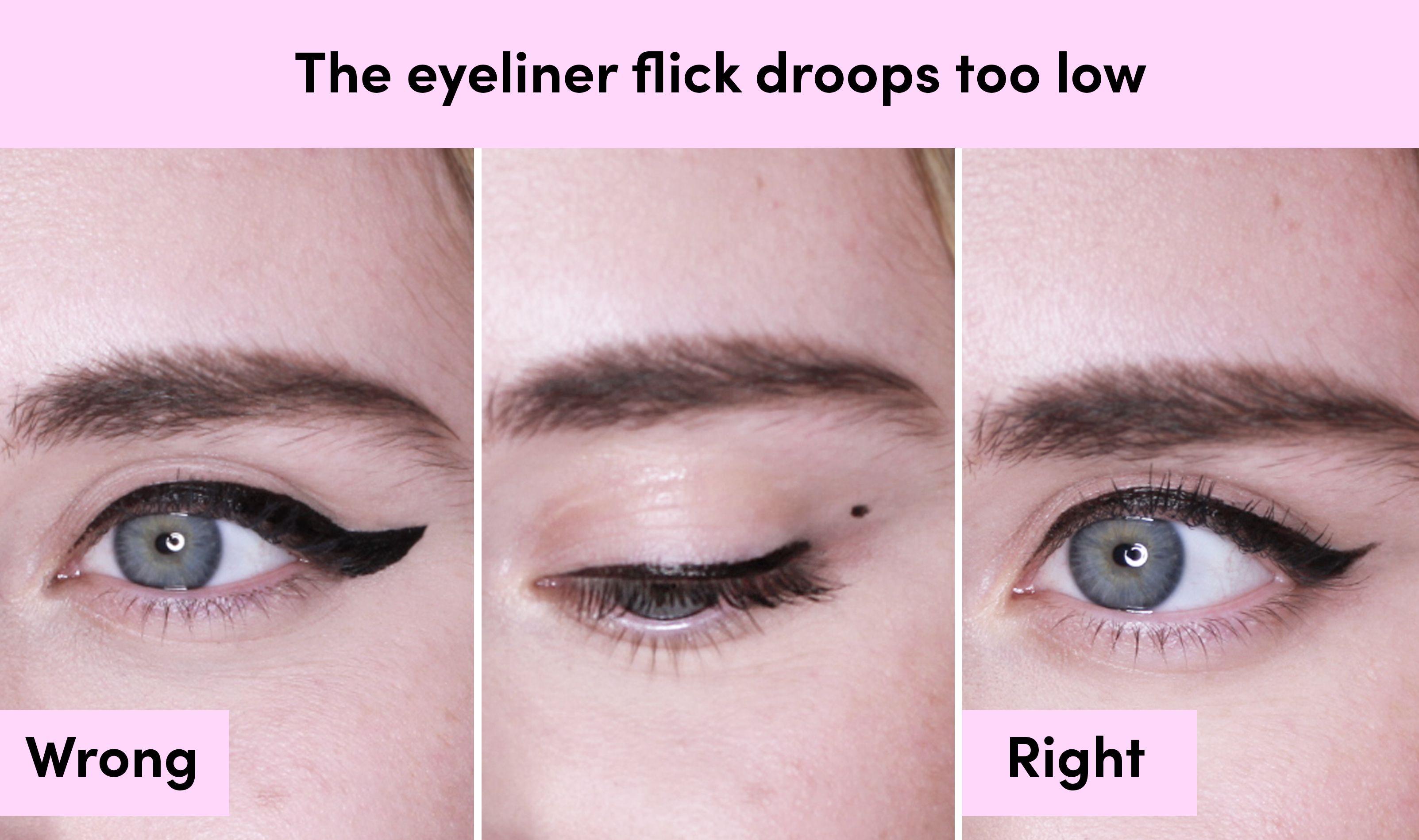 How to apply liquid eyeliner - 7 to avoid making