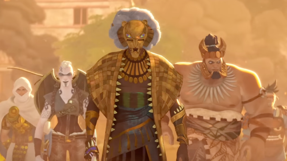 Wundern Sie die Augen von Wakanda