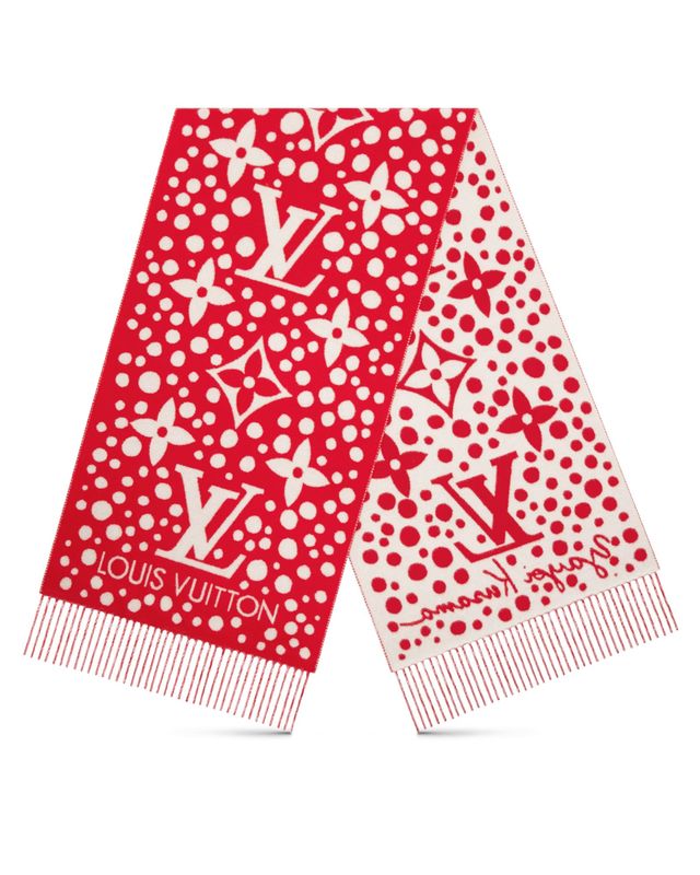 LV x YK Infinity Dots Knit Crop Top - Ready to Wear
