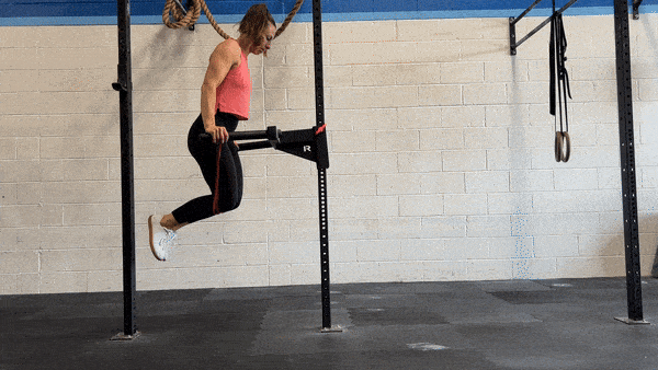 resistance band dip