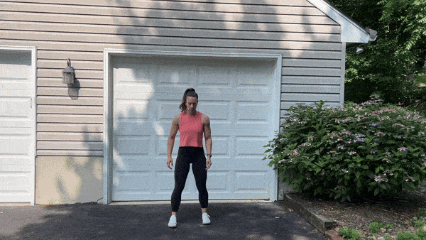 dynamic stretches lateral lunges